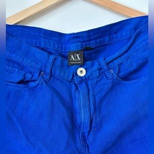 Armani exchange blue soft jeans